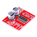 HR0214-125A	2 channel dc motor drive module dual h bridge step motor reversing PWM speed control mini L298N